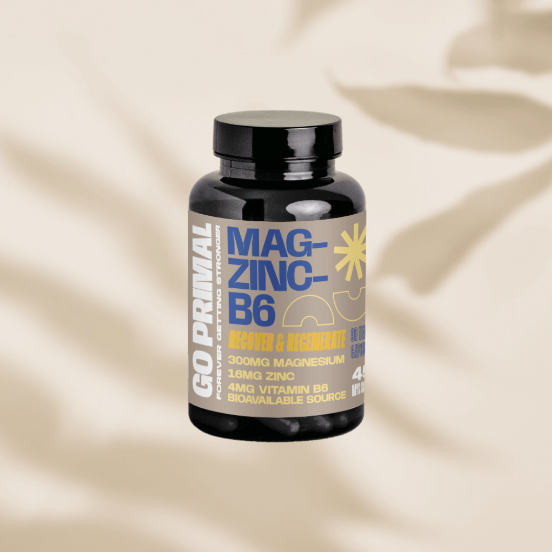 Magnesium, zink & vitamine B6 Capsules: Spierherstel en slaapondersteuning